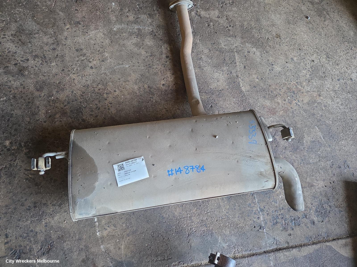 KIA SPORTAGE EXHAUST SYSTEM, SL, 07/2010 - 10/2015 - Image 2