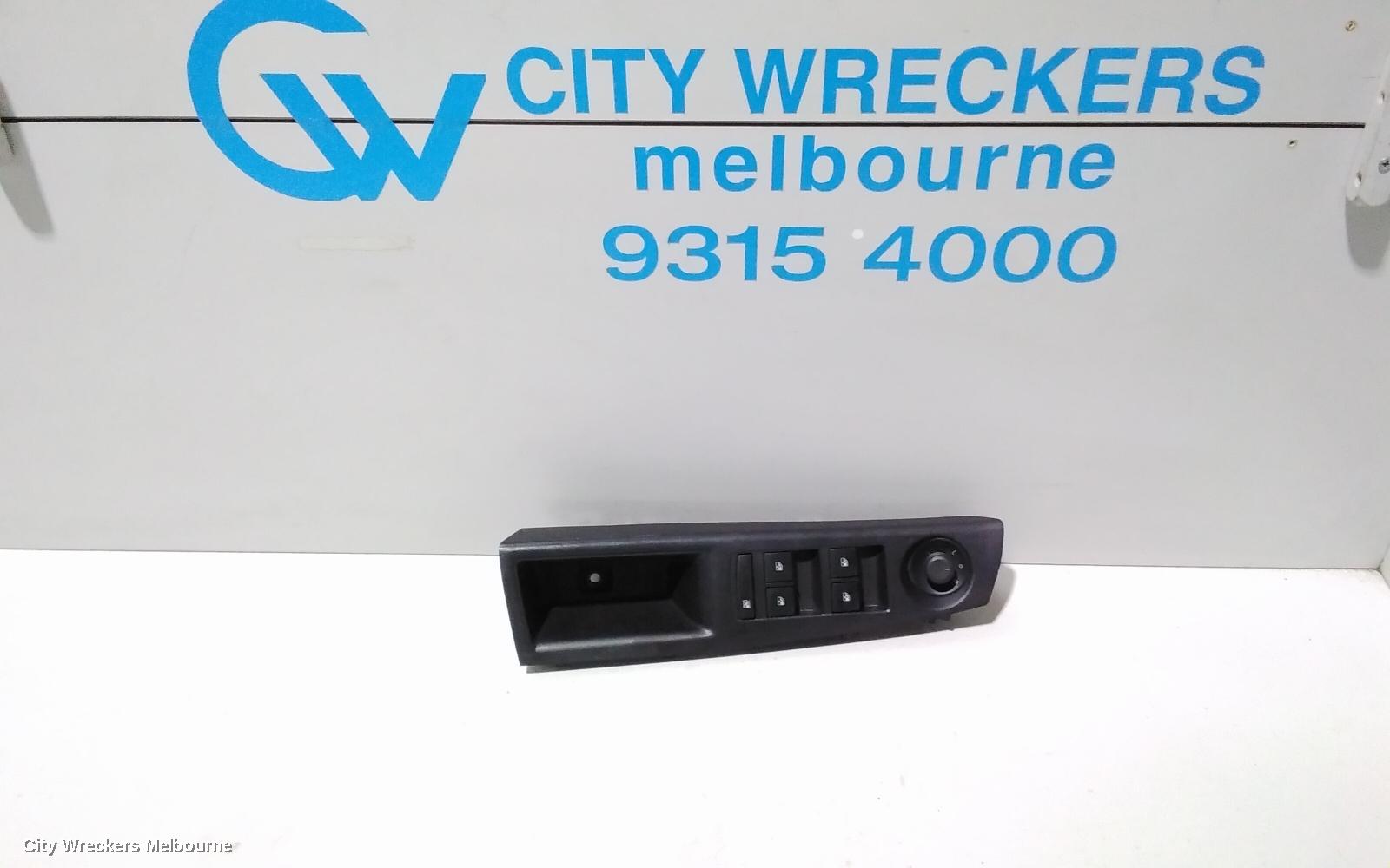 HOLDEN CRUZE PWR DR WIND SWITCH, RH FRONT (MASTER SWITCH), JG, 03/2009 - 02/2011 - Image 1