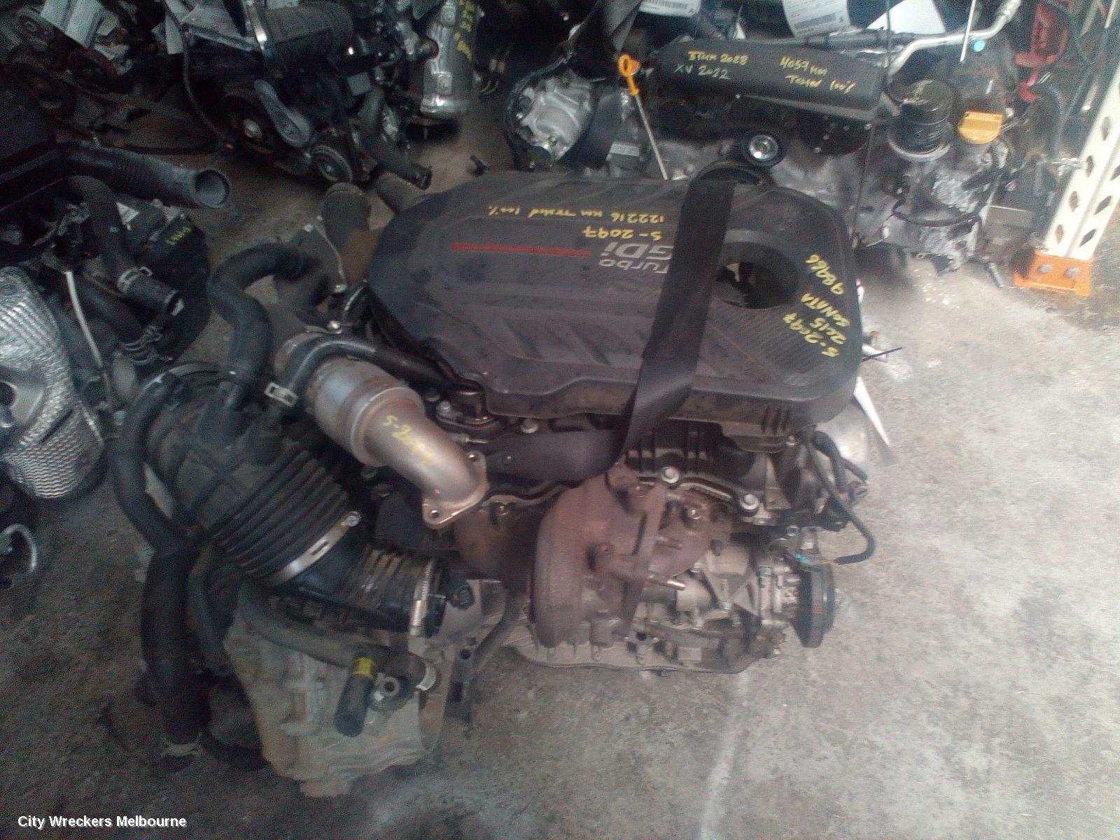 HYUNDAI SONATA TRANS/GEARBOX, AUTO, PETROL, 2.0, TURBO, 6 SPEED, LF, 10/2014 - 07/2017 - Image 2