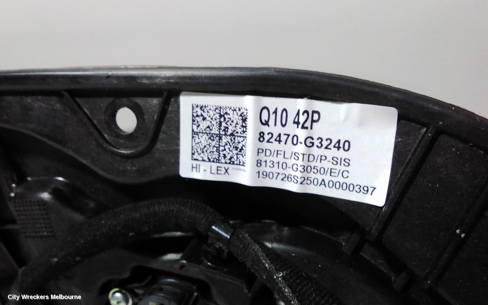 HYUNDAI I30 LEFT FRONT WINDOW REG/MOTOR, PD, HATCH, DOOR REG ASSY (REG AND MOTOR), 03/2017 ONWARDS - Image 2