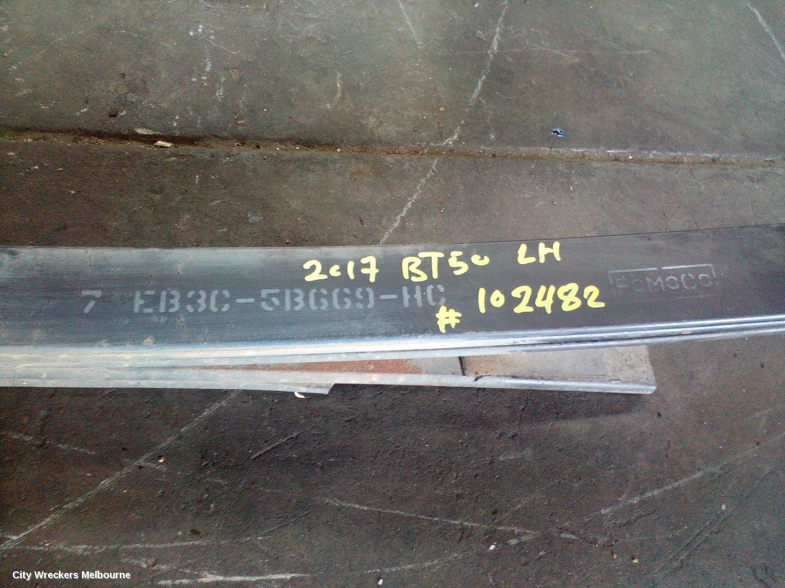 MAZDA BT50 REAR LEAF SPRING, UP-UR, LH SIDE, STANDARD HEIGHT, 10/2011 - 06/2020 - Image 3