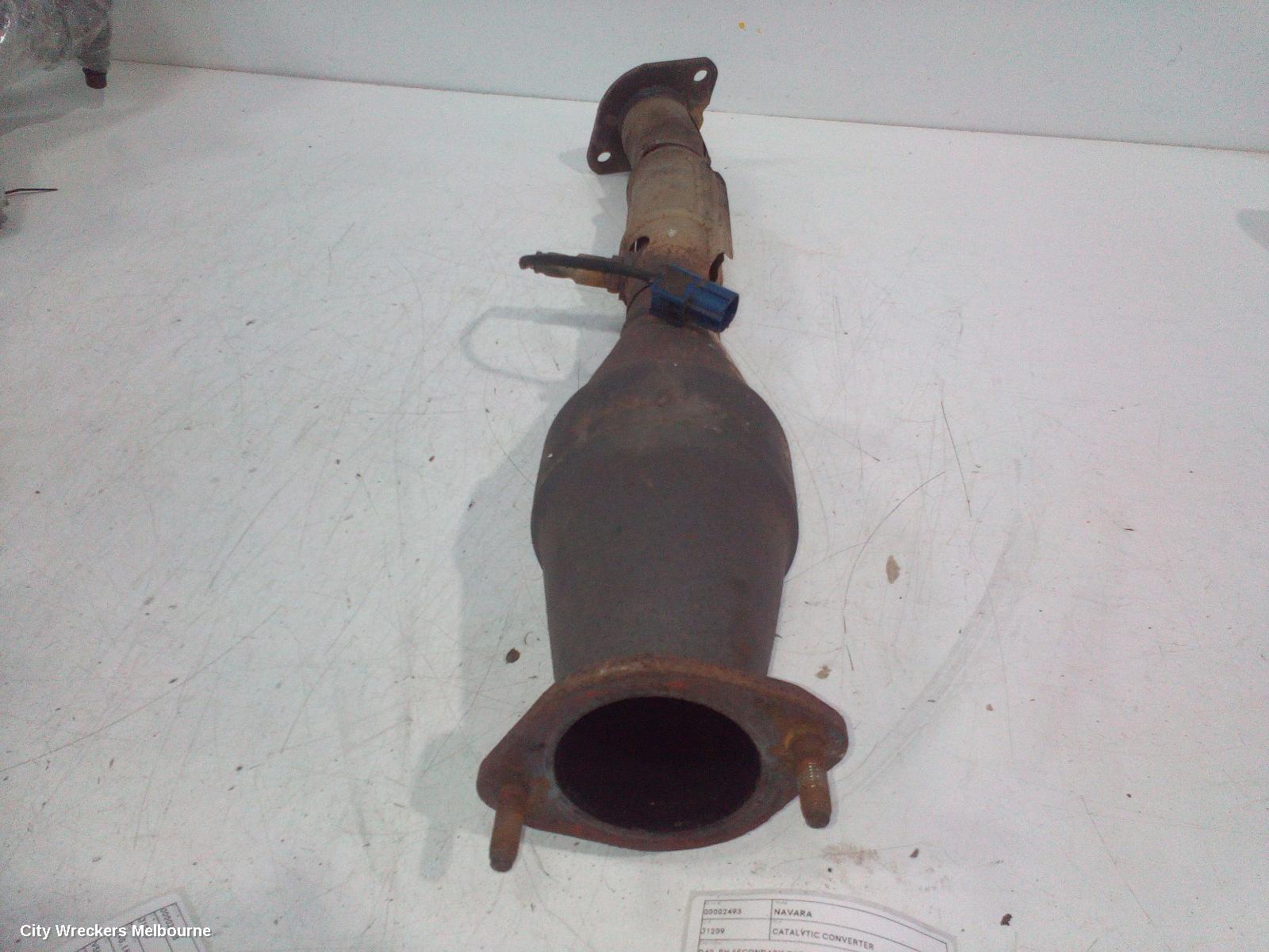 NISSAN NAVARA CATALYTIC CONVERTER, D40, RH SECONDARY CAT (UNDER CAR), 4.0, VQ40, PETROL, 09/2005 - 12/2011 - Image 3