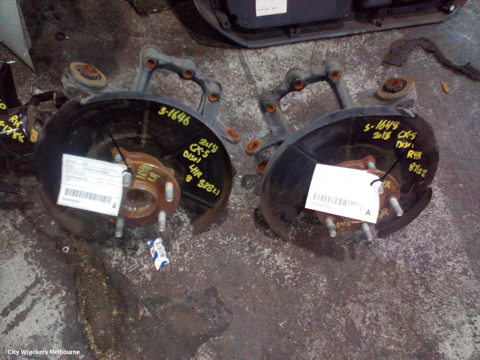 MAZDA CX5 RIGHT REAR HUB ASSEMBLY, KE-KF, 4WD, BOLT TYPE SHOCK MOUNT, 02/2012 ONWARDS - Image 3