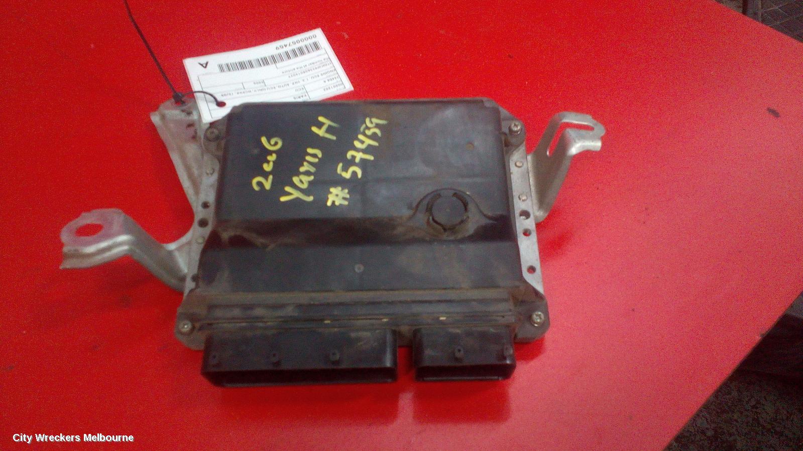 TOYOTA YARIS ECU, ENGINE ECU, 1.3, 2NZ, AUTO, ECU ONLY, NCP9#, 10/2005 - 07/2011 - Image 2