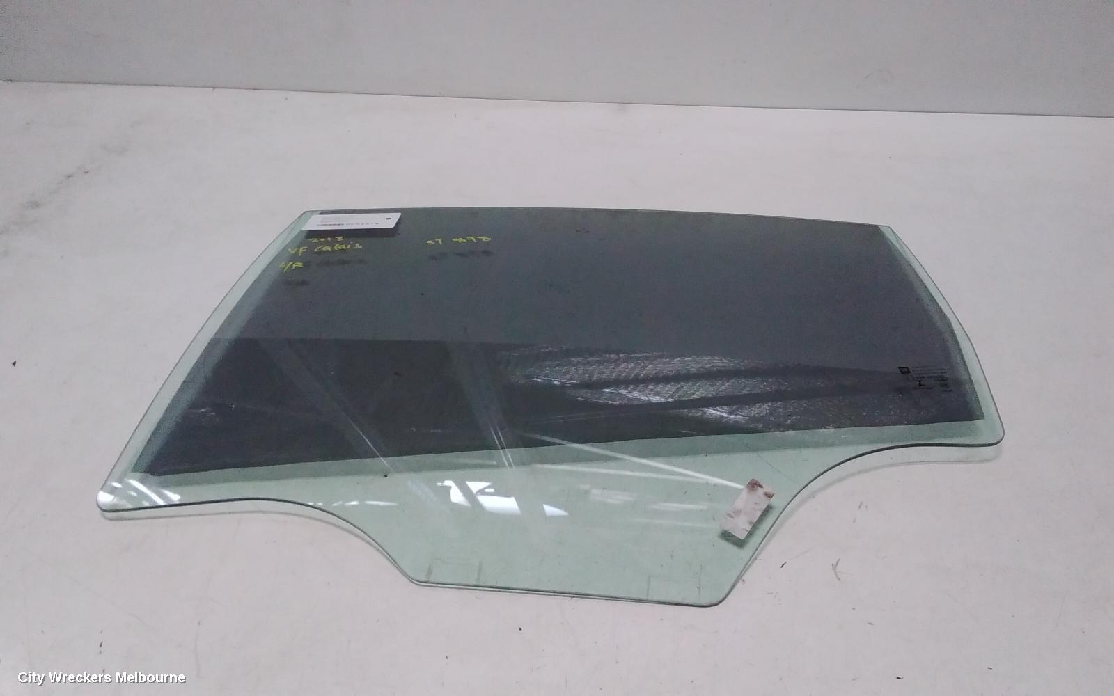 HOLDEN COMMODORE LEFT REAR DOOR WINDOW, VF, SEDAN, 05/2013 - 12/2017 - Image 1