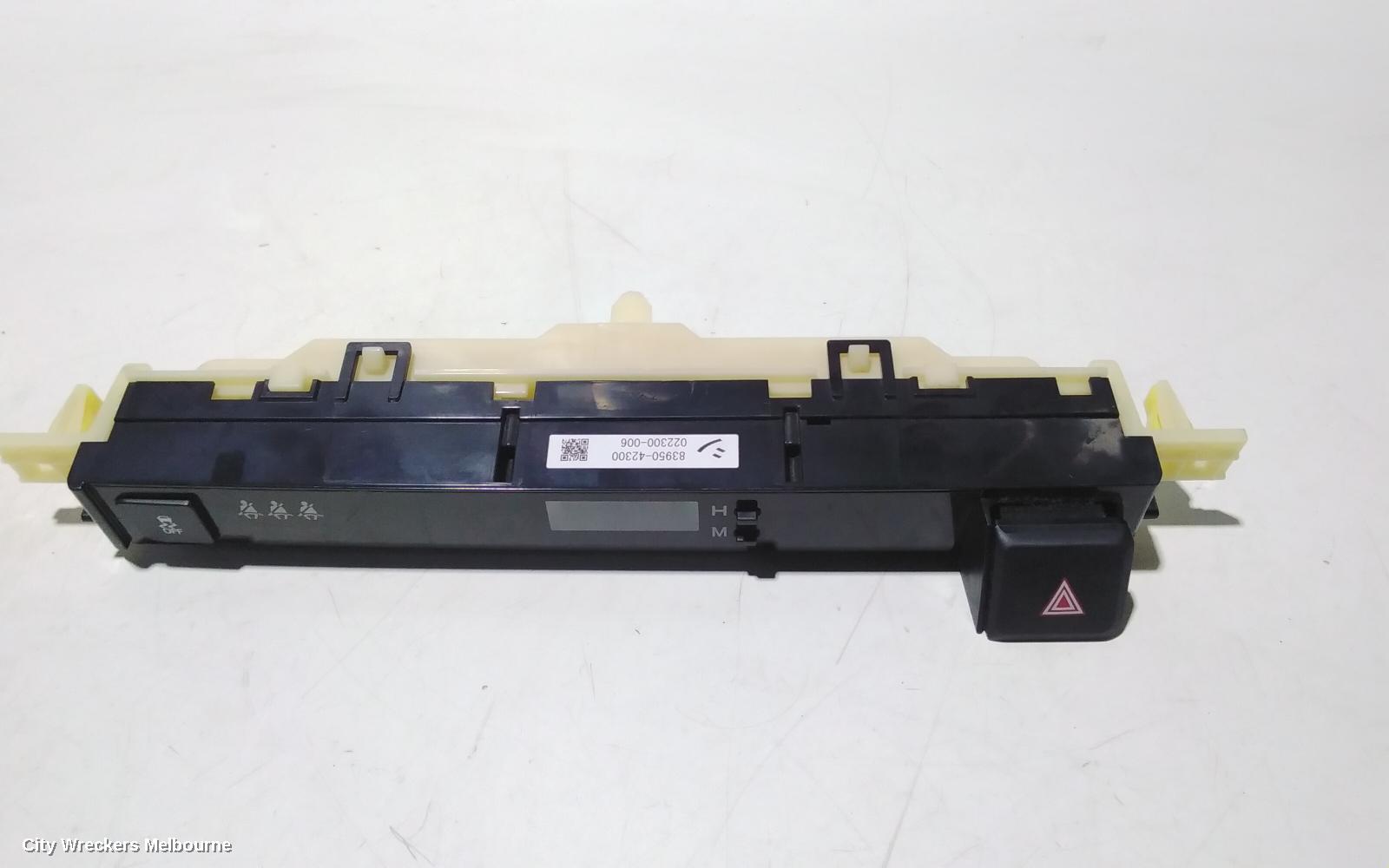 TOYOTA RAV4 CLOCK, XA40, 12/2012 - 12/2018 - Image 1