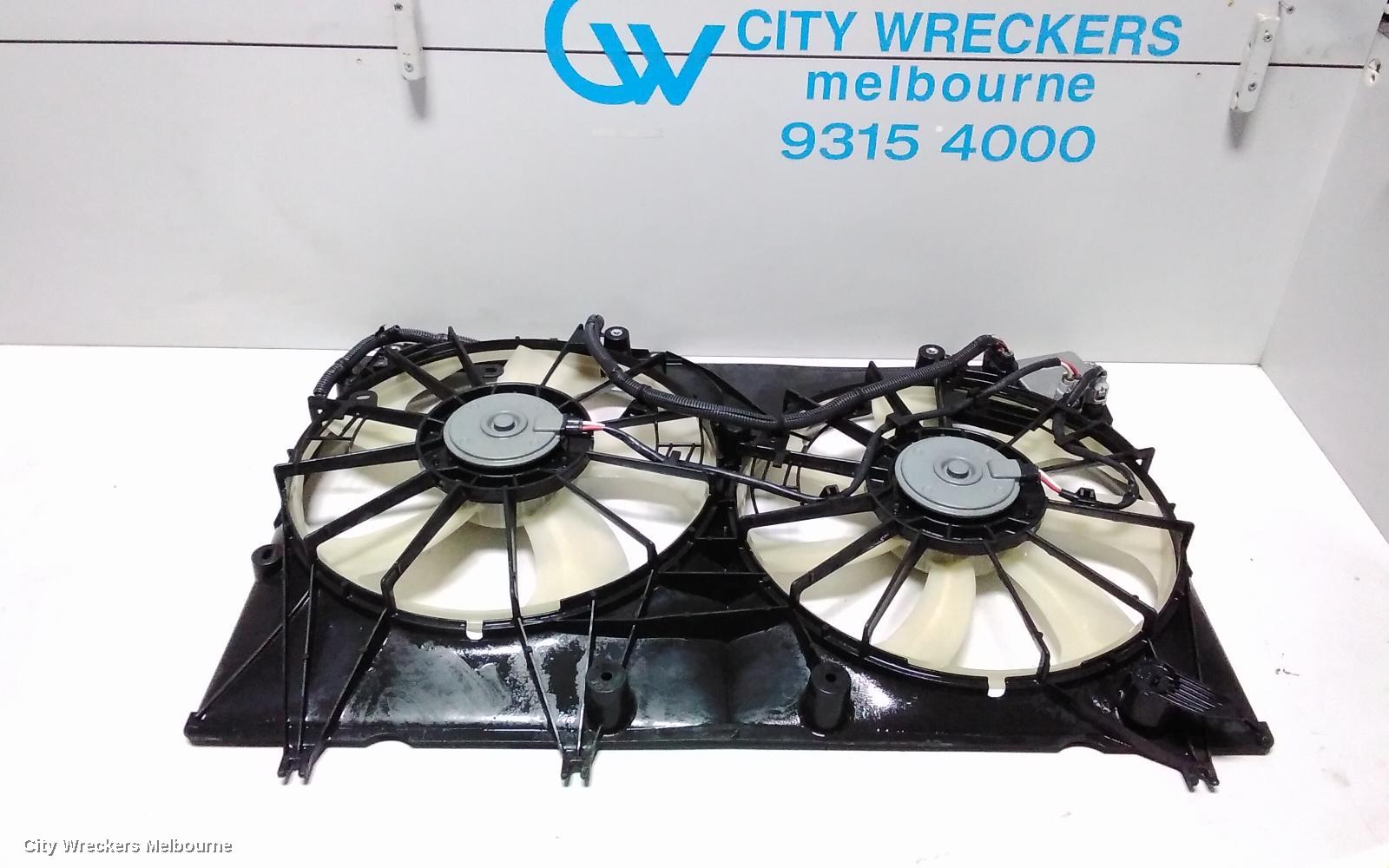 TOYOTA KLUGER FAN, DUAL FAN ASSY, 3.5, 2GR-FE, GSU40-GSU45, 05/2007 - 02/2014 - Image 1