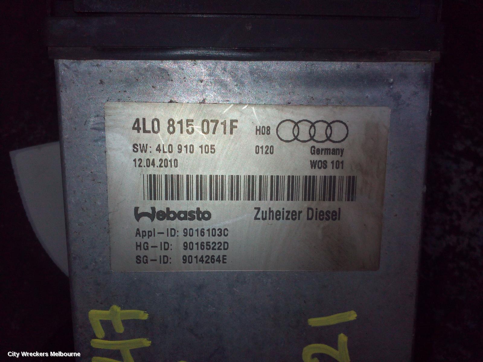 AUDI Q7 ABS PUMP/MODULATOR, 4L, P/N 4L0614517F, 09/2006 - 08/2015 - Image 1
