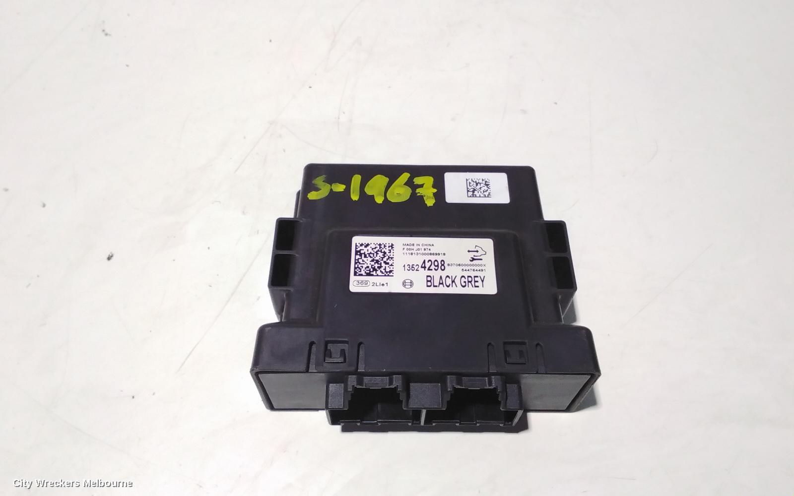 HOLDEN COLORADO, RG, 06/2012 - 12/2020, 13524298 BODY CONTROL MODULE: 89394 - Image 1