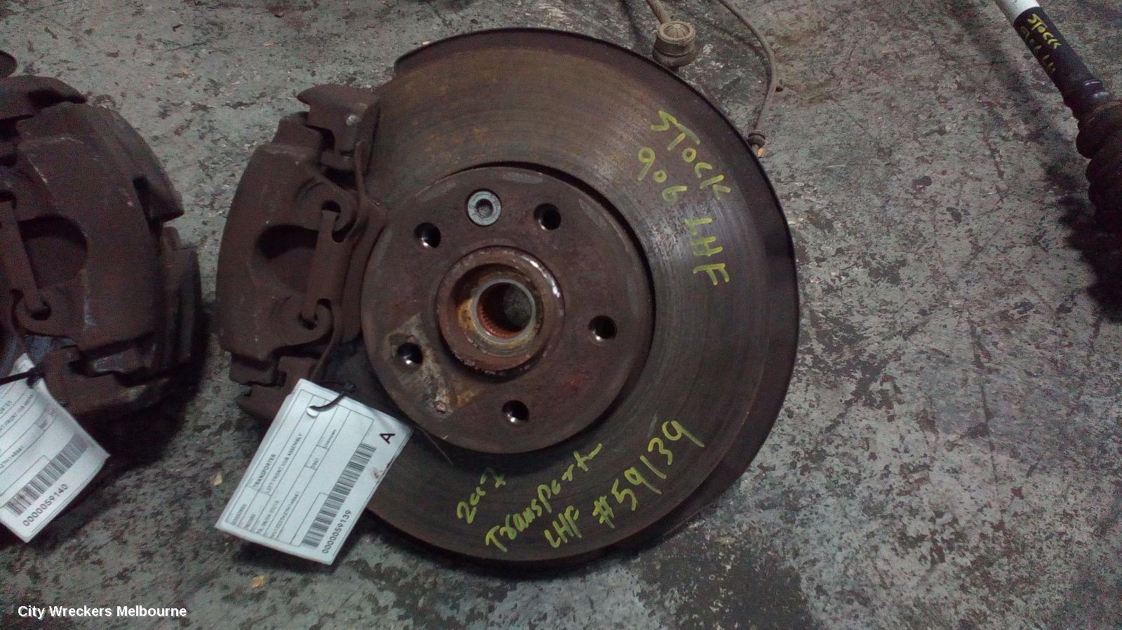 VOLKSWAGEN TRANSPORTER LEFT FRONT HUB ASSEMBLY, T5, 08/2004 - 02/2010 - Image 1