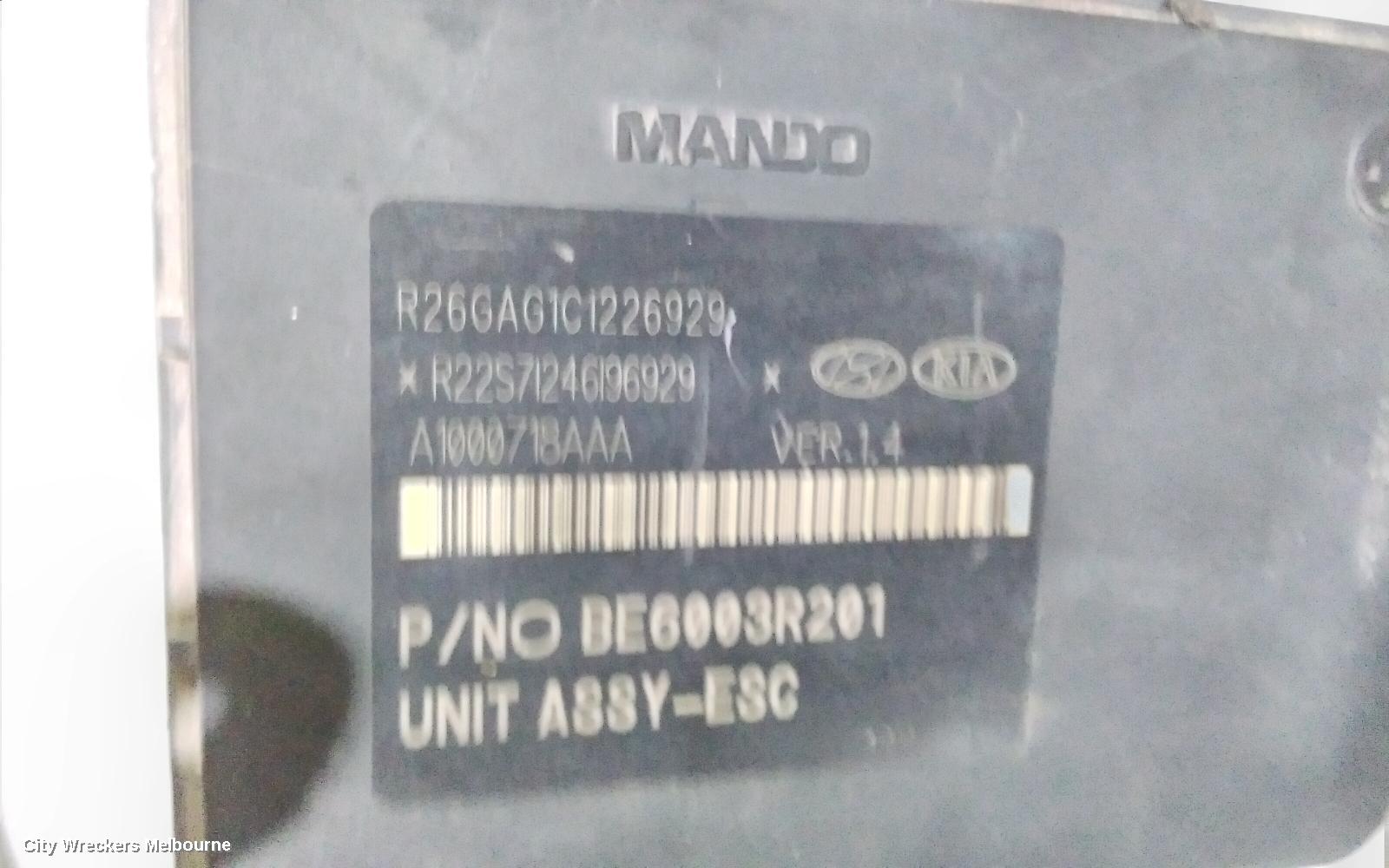 KIA SPORTAGE ABS PUMP/MODULATOR, QL, P/N 58920D9910, 10/2015 ONWARDS - Image 2