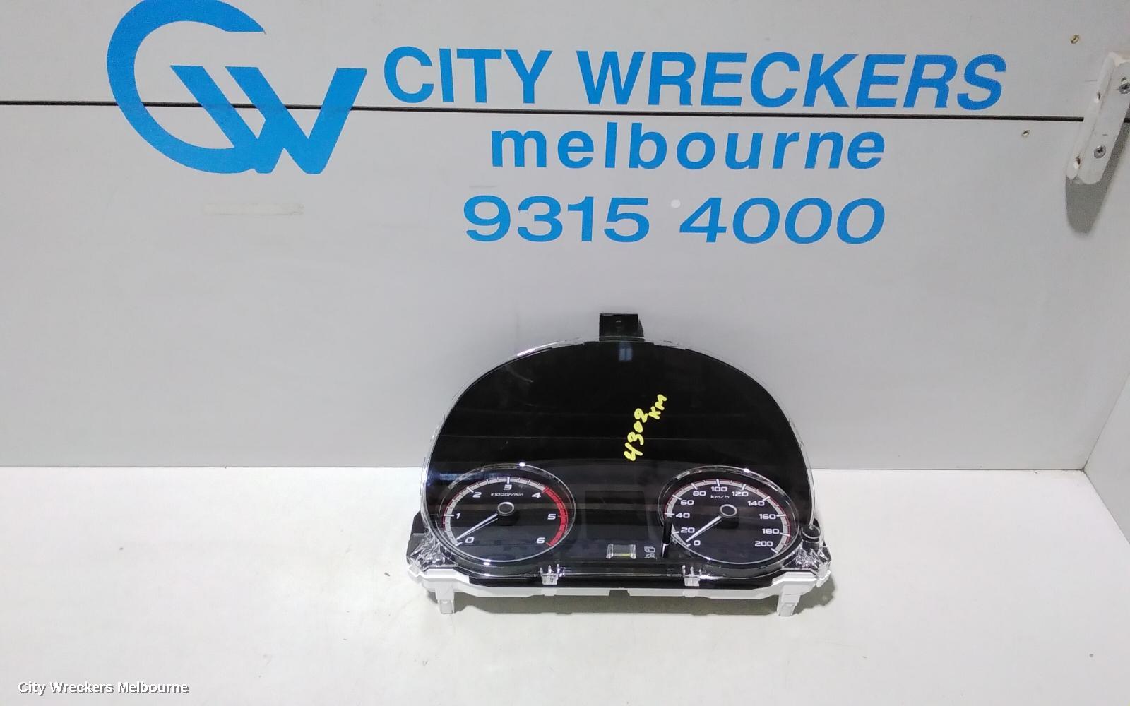 MITSUBISHI TRITON INSTRUMENT CLUSTER, MR, DIESEL, 2WD, AUTO/MANUAL T/M, 11/2018 - 10/2023 - Image 1