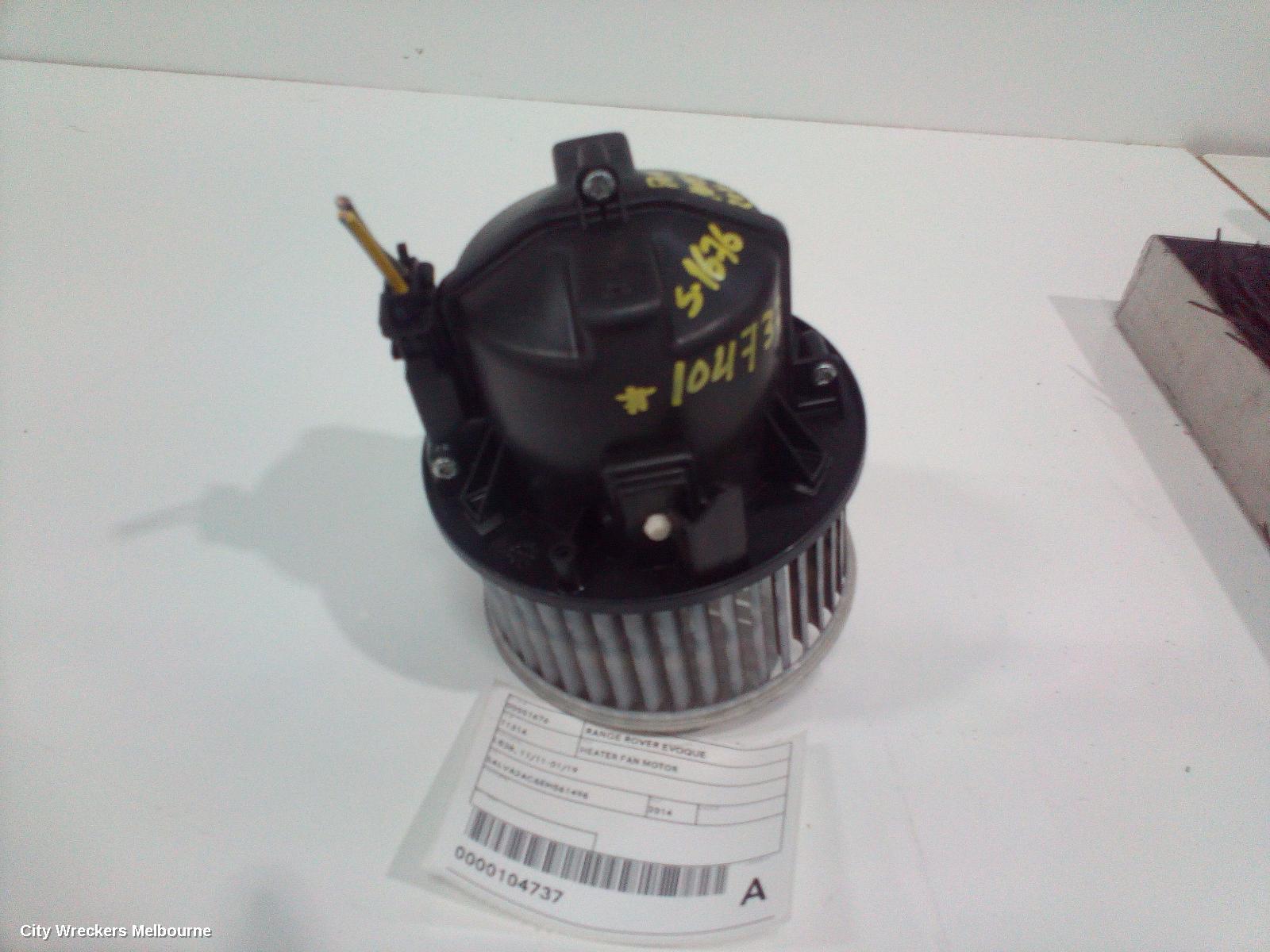 LAND ROVER RANGEROVER EVOQUE HEATER FAN MOTOR, L538, 11/2011 - 01/2019 - Image 3