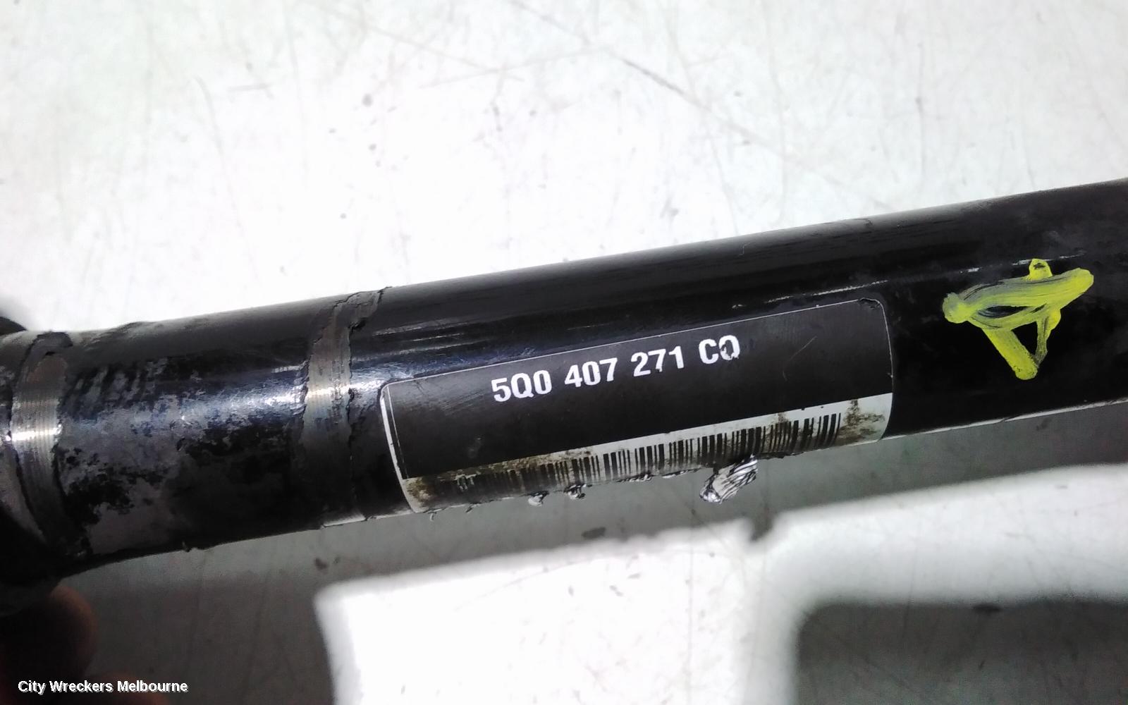 VOLKSWAGEN GOLF LEFT DRIVESHAFT, FRONT, AUTO/MANUAL T/M, PETROL, 2.0, GTI, GEN 7, 01/2013 - 08/2020 - Image 3