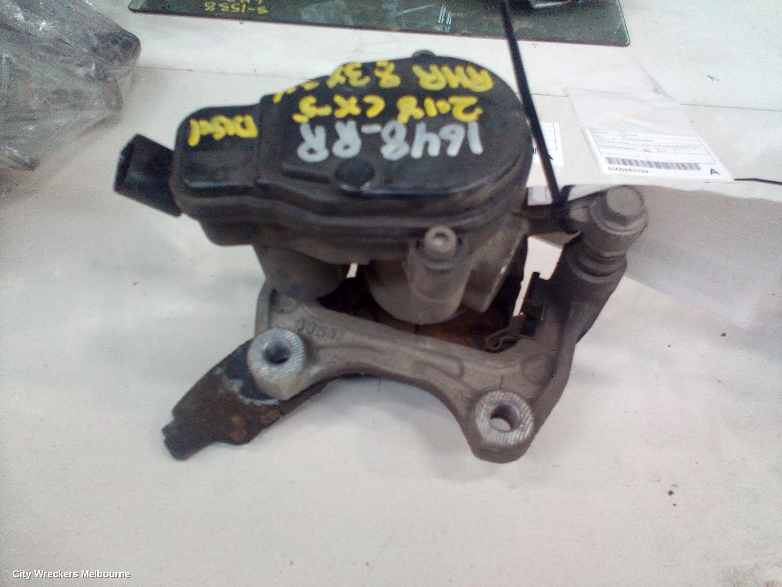 MAZDA CX5 CALIPER, RH REAR, KF, 02/2017 ONWARDS - Image 3