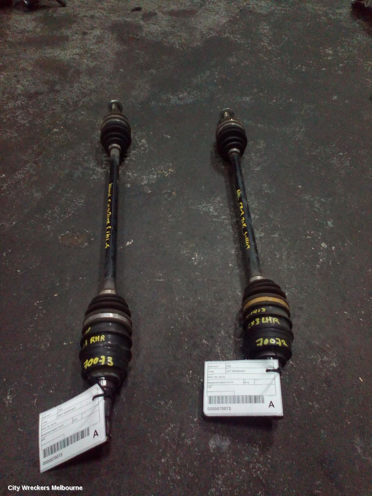 MAZDA CX3 RIGHT DRIVESHAFT, REAR, DK, 03/2015 ONWARDS - Image 2