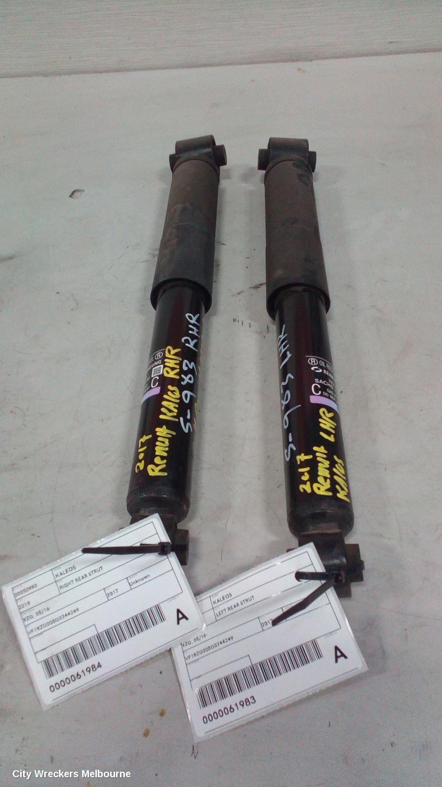 RENAULT KALEOS RIGHT REAR STRUT, XZG, 05/2016 ONWARDS - Image 2