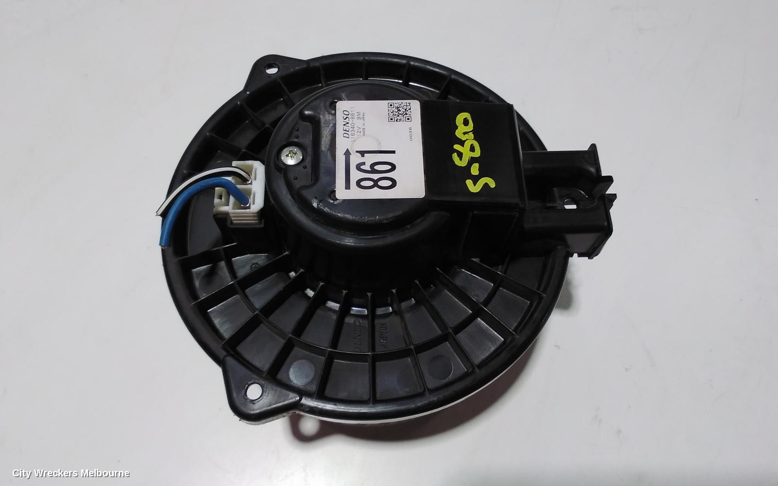 MITSUBISHI PAJERO HEATER FAN MOTOR, FRONT, NS-NX, 11/2006 ONWARDS - Image 1
