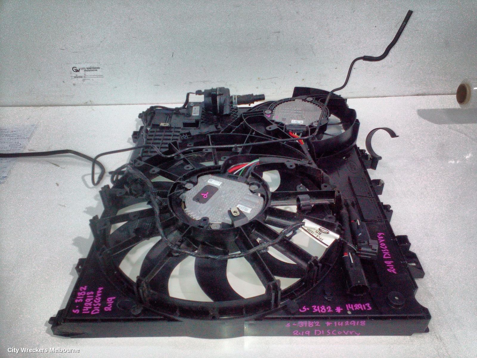LAND ROVER DISCOVERY FAN, DUAL FAN ASSY, DIESEL, 3.0, SINGLE/TWIN TURBO, L462, 12/2016 - 12/2020 - Image 1