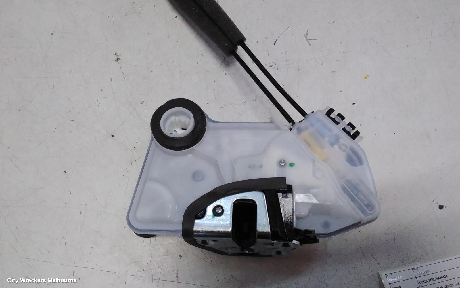 TOYOTA KLUGER DOOR/BOOT/GATE LOCK, LEFT FRONT DOOR LOCK, XU70 SERIES, 03/2021 ONWARDS - Image 3