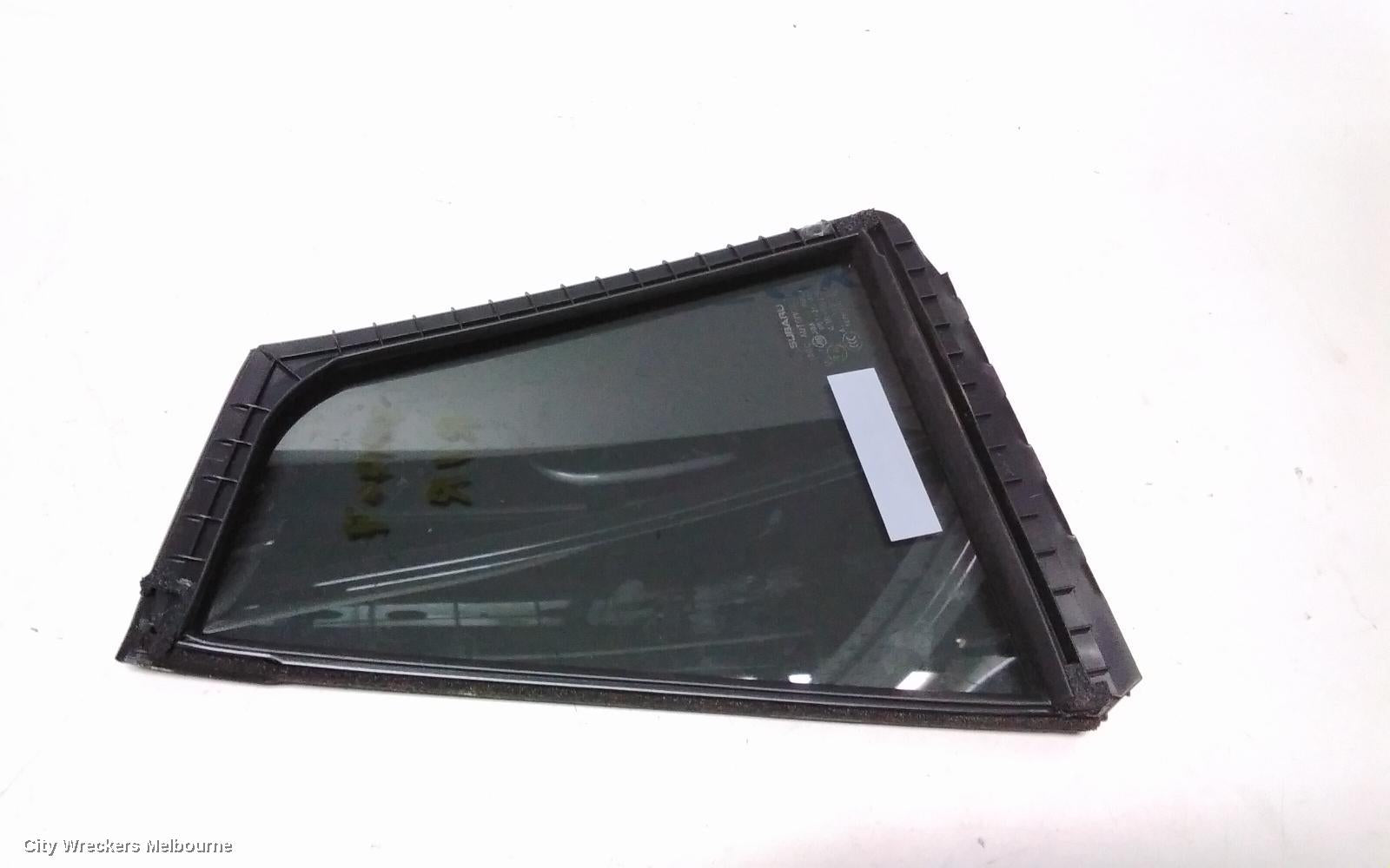 SUBARU XV RIGHT REAR 1/4 DOOR GLASS, G5X, 03/2017 - 06/2023 - Image 2