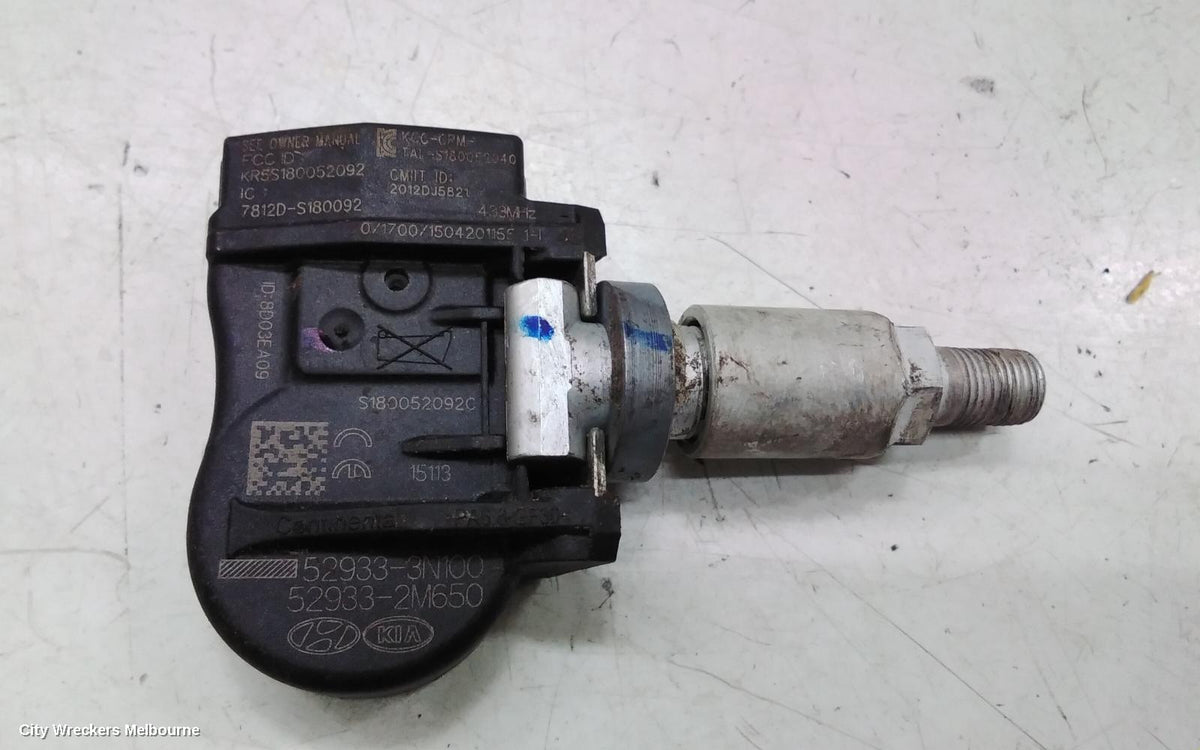 KIA SORENTO, MQ4, TIRE PRESSURE MONITOR SENSOR, P/N 52940L1100, 02/2020 ONWARDS, S180052092C HYUNDAI & KIA TYRE SENSORS TPMS SORENTO - SANTA FE - I30 - 52933-3N100: 138532 - Image 1