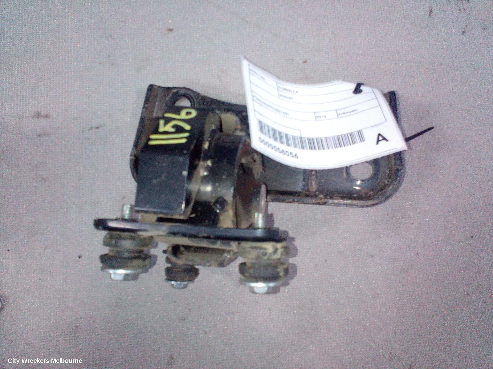 TOYOTA COROLLA MOUNT, ZRE182R 10/2012 - 06/2018 - Image 1