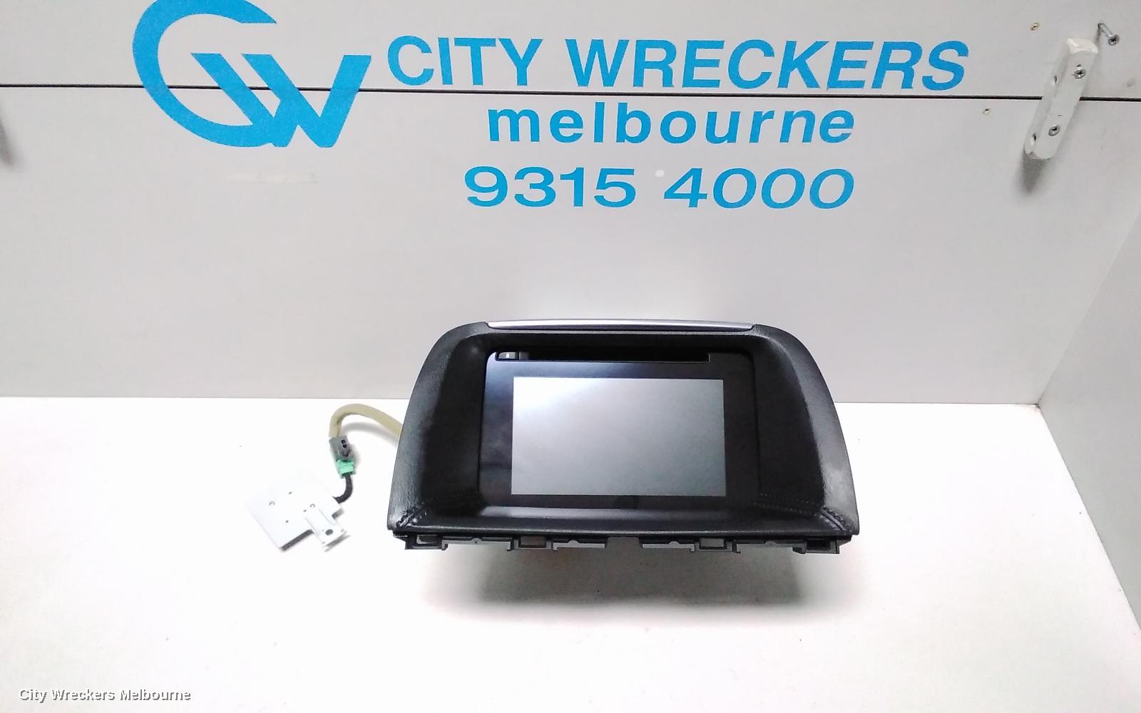 MAZDA CX5 RADIO/CD/DVD/SAT/TV, TOUCH SCREEN, 7IN, KE, 01/2015 - 12/2016 - Image 1