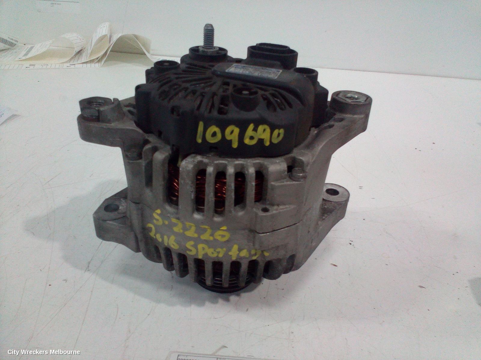 KIA SPORTAGE ALTERNATOR, PETROL, 2.4, G4KE, SL, 05/2010 - 05/2013 - Image 2