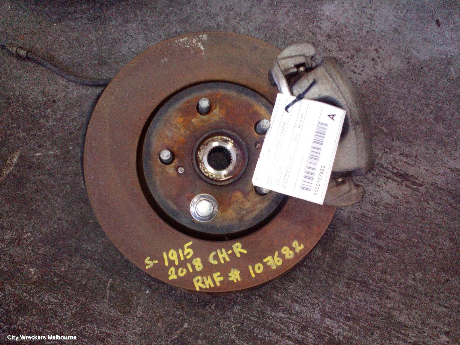 TOYOTA C-HR RIGHT FRONT HUB ASSEMBLY, GEN 1, 12/2016 - 09/2023 - Image 1
