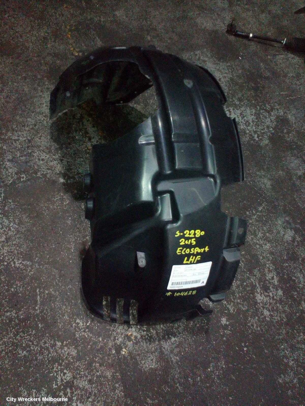 FORD ECOSPORT LEFT GUARD LINER, BK, 11/2013 - 09/2017 - Image 3