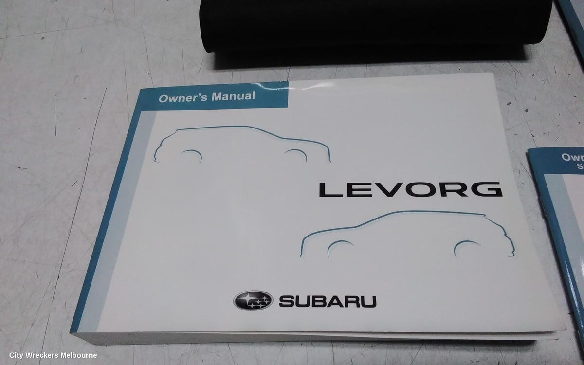 SUBARU LEVORG OWNERS HANDBOOK, V1, 05/2016 - 12/2020 - Image 3