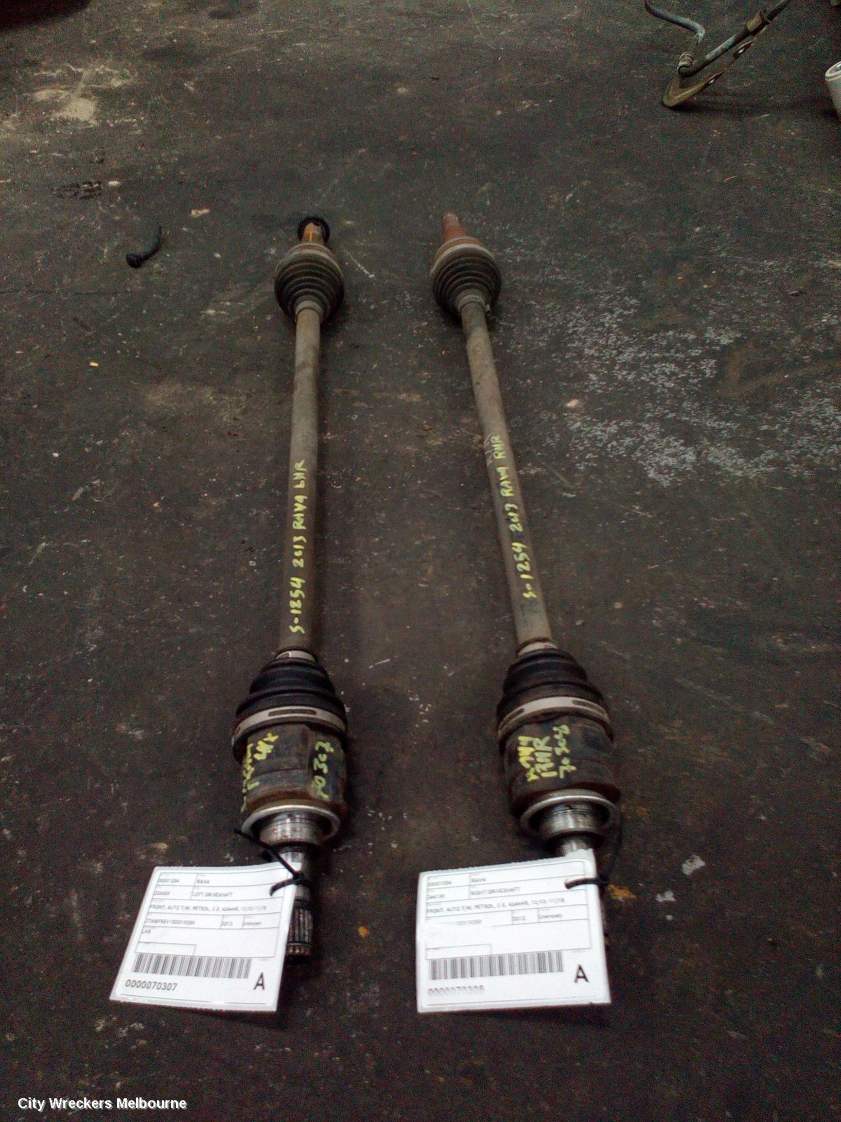 TOYOTA RAV4 LEFT DRIVESHAFT, FRONT, AUTO T/M, PETROL, 2.5, ASA44R, 12/2012 - 11/2018 - Image 2