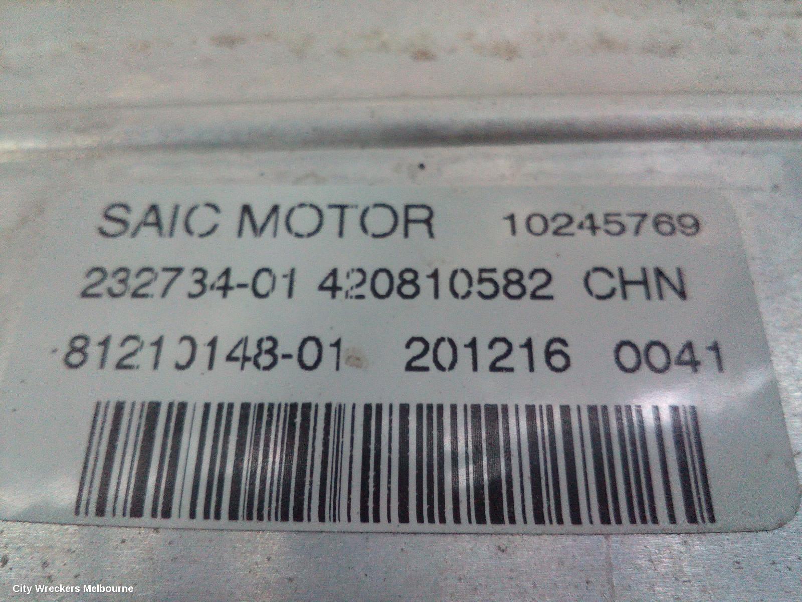 MG ZS INTERCOOLER, PETROL, 1.0, TURBO, AZS1, 09/2017 ONWARDS - Image 2