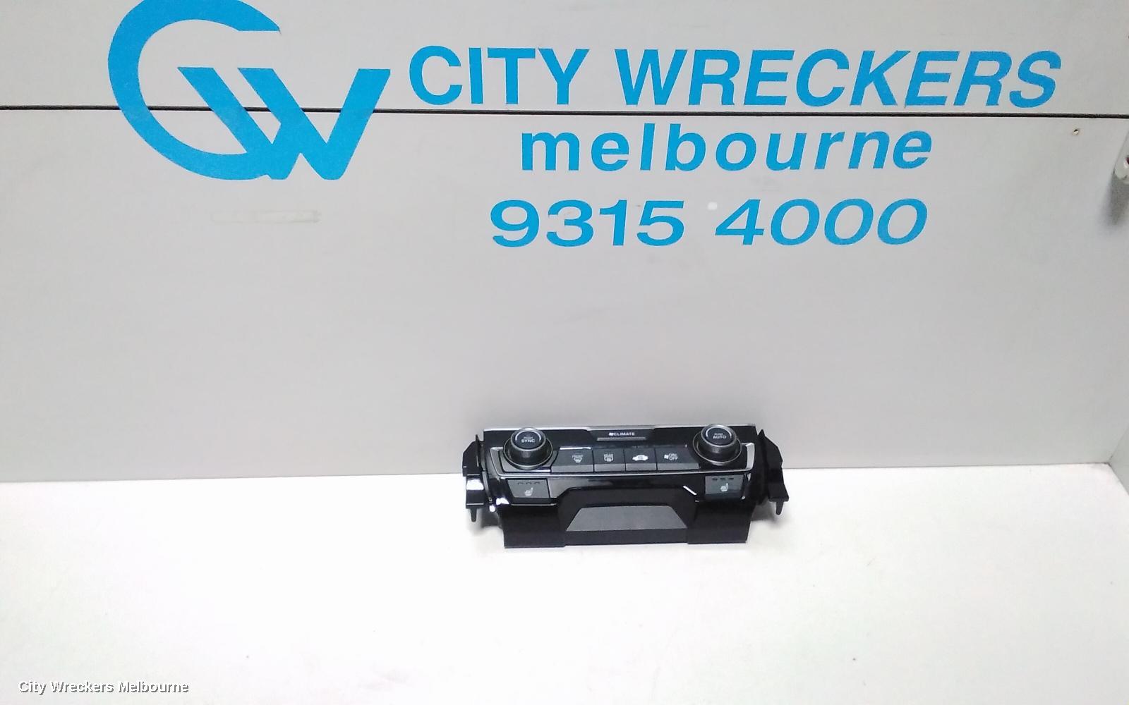 HONDA CIVIC HEATER/AC CONTROLS, 10TH GEN, CLIMATE CONTROL TYPE, 05/2016 - 03/2020 - Image 1