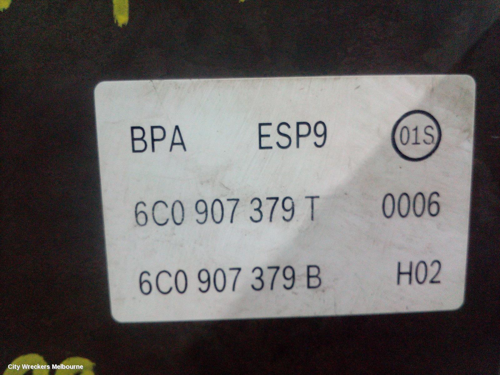 VOLKSWAGEN POLO ABS PUMP/MODULATOR, 6R, P/N 6C0907379K, 05/2014 - 09/2017 - Image 2