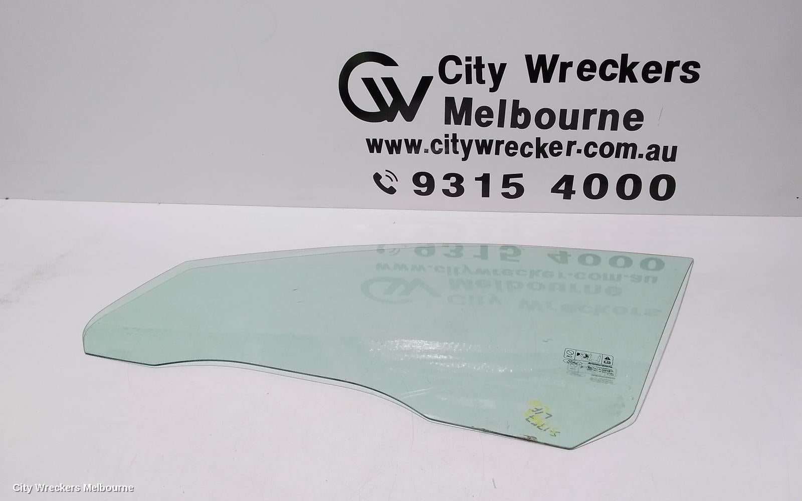 FORD FOCUS LEFT FRONT DOOR WINDOW, LS-LV, STANDARD TYPE, 06/2005 - 07/2011 - Image 1