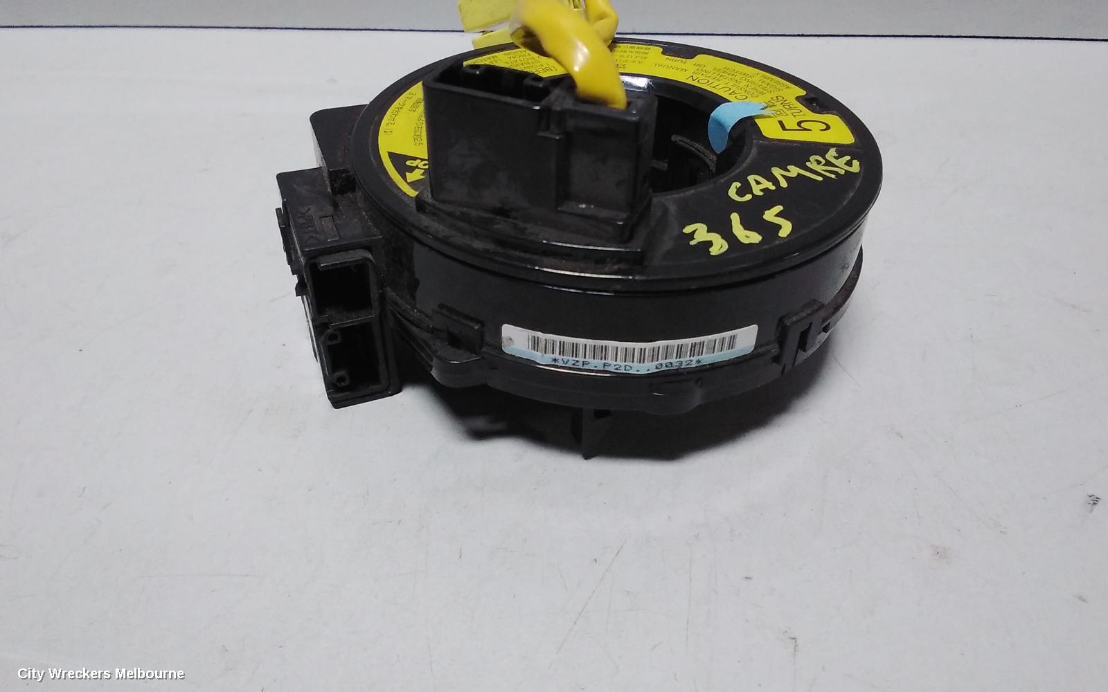 TOYOTA CAMRY AIRBAG MODULE/SENSOR, CLOCKSPRING, SK36, W/ CONTROLS ON STEERING WHEEL, YELLOW PLUG TYPE, 08/2002 - 05/2006 - Image 3