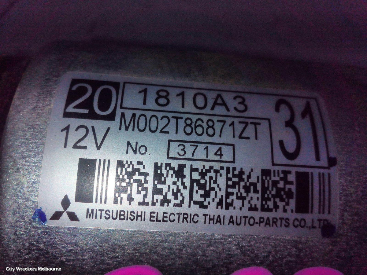 MITSUBISHI PAJERO STARTER, DIESEL, 2.4, TURBO, 4N15, PAJERO SPORT, QE-QG, 10/2015 ONWARDS - Image 3