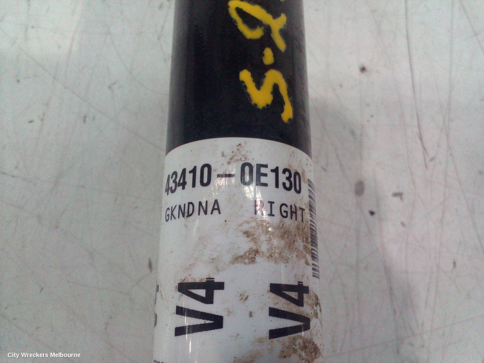TOYOTA KLUGER RIGHT DRIVESHAFT, FRONT, AUTO, AWD, PETROL, 3.5, 2GR-FE, U660F, GSU50-GSU55, 12/2013 - 10/2016 - Image 3