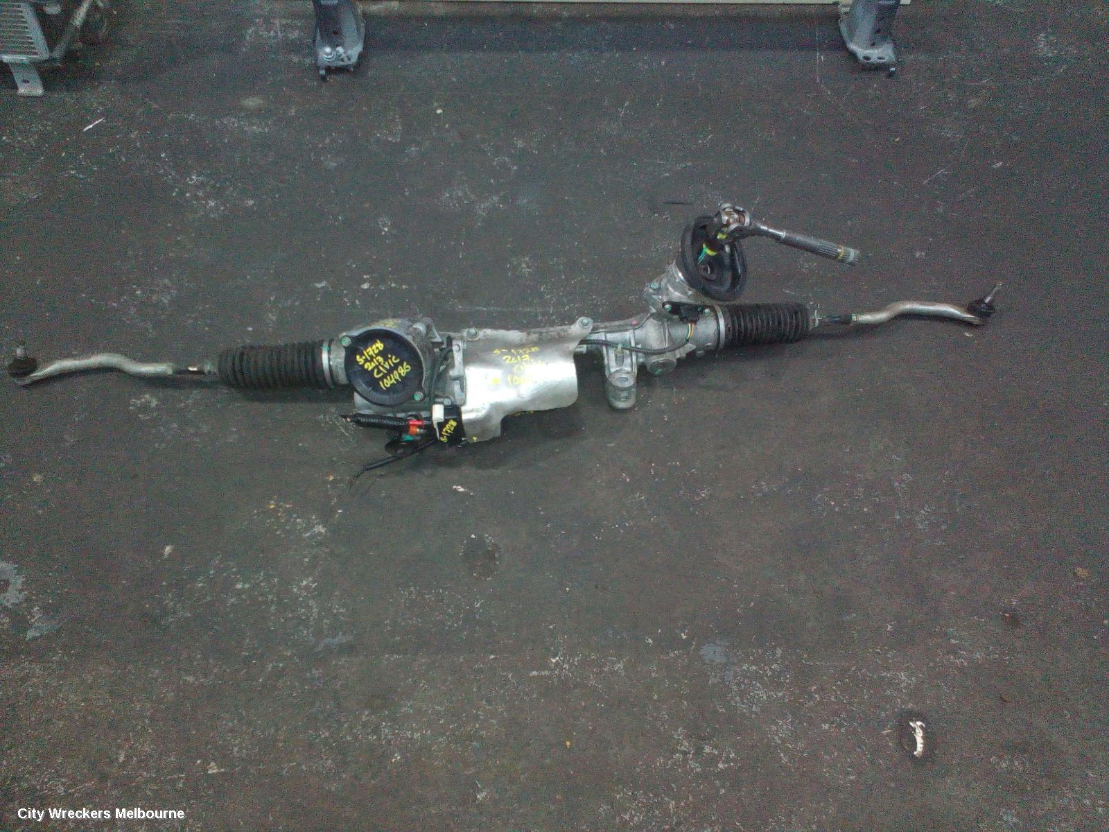 HONDA CIVIC STEERING BOX/RACK, 10TH GEN, VTI/VTI-S, 1.8, 05/2016 - 08/2021 - Image 2