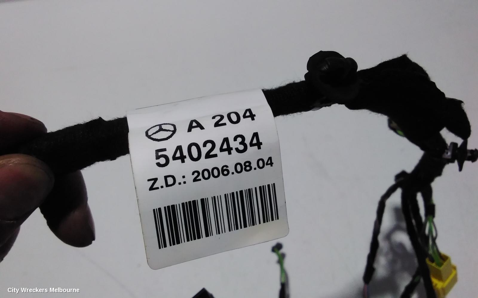 MERCEDES C CLASS WIRE HARNESS, W204, 2007-01/2015 - Image 2