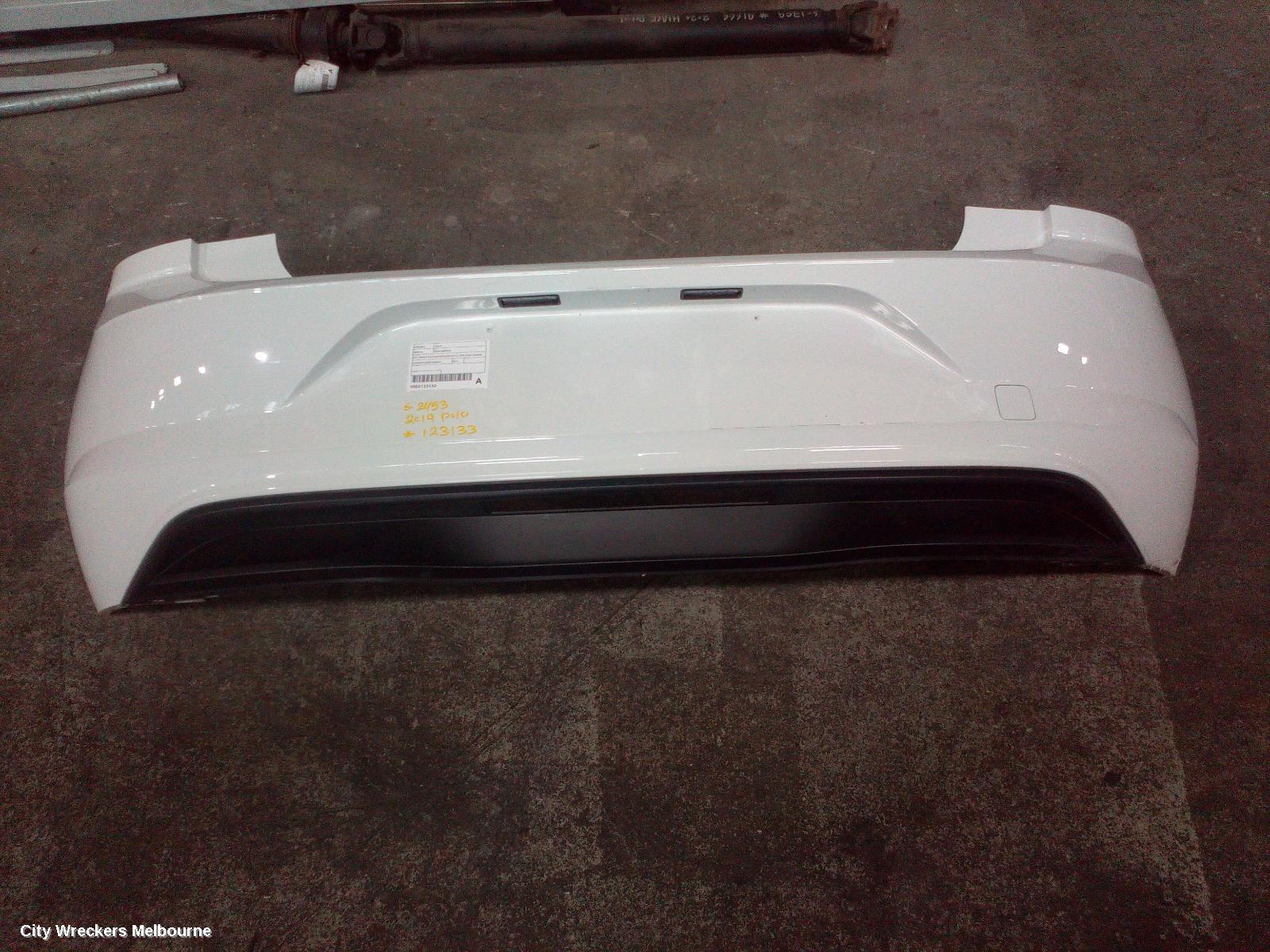 VOLKSWAGEN POLO REAR BUMPER, AW, TRENDLINE/COMFORTLINE/STYLE, NON PARK SENSOR TYPE, 09/2017 - 01/2022 - Image 2