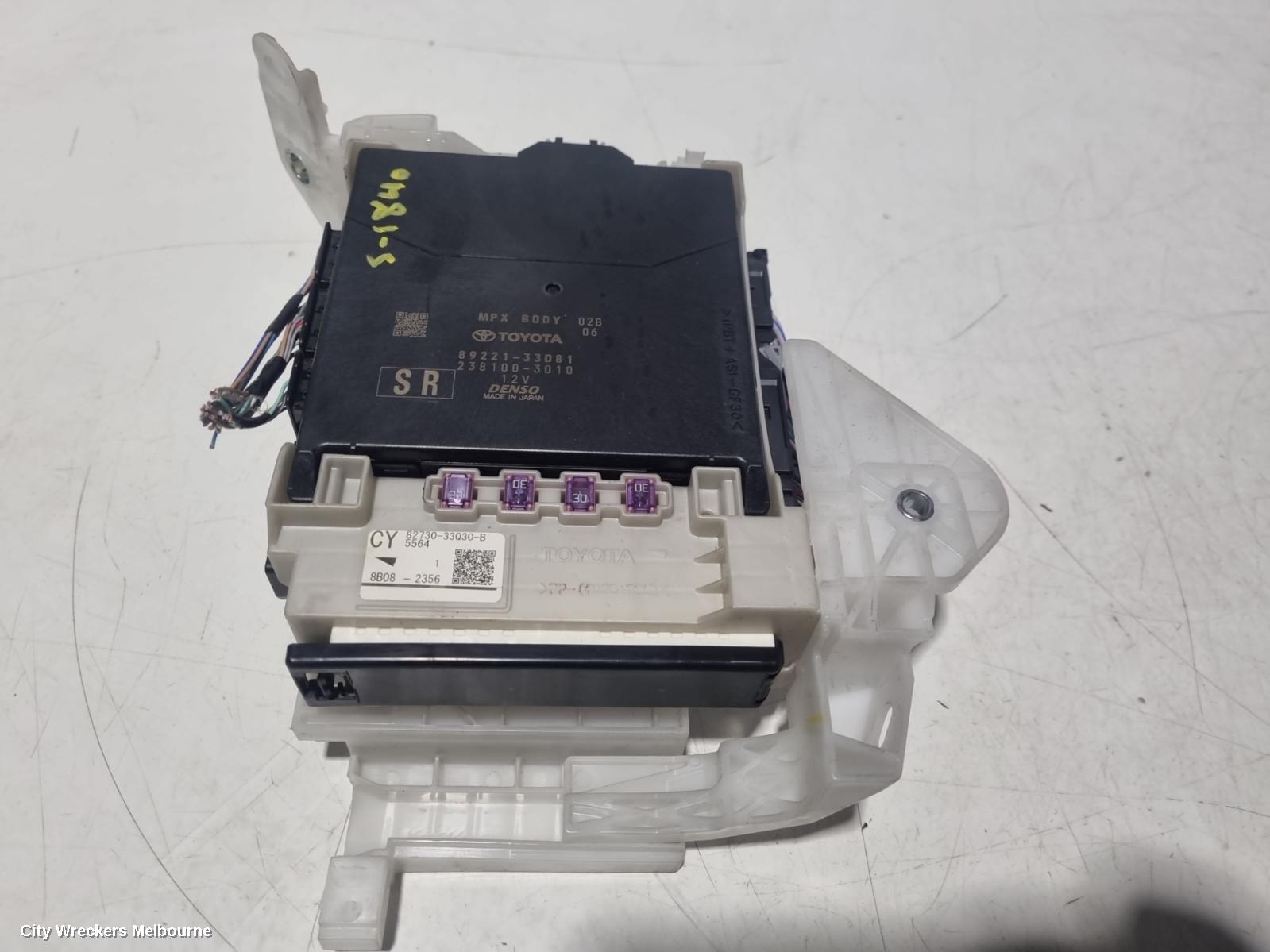 TOYOTA CAMRY FUSE BOX, UNDER DASH, XV70, 09/2017 ONWARDS - Image 1