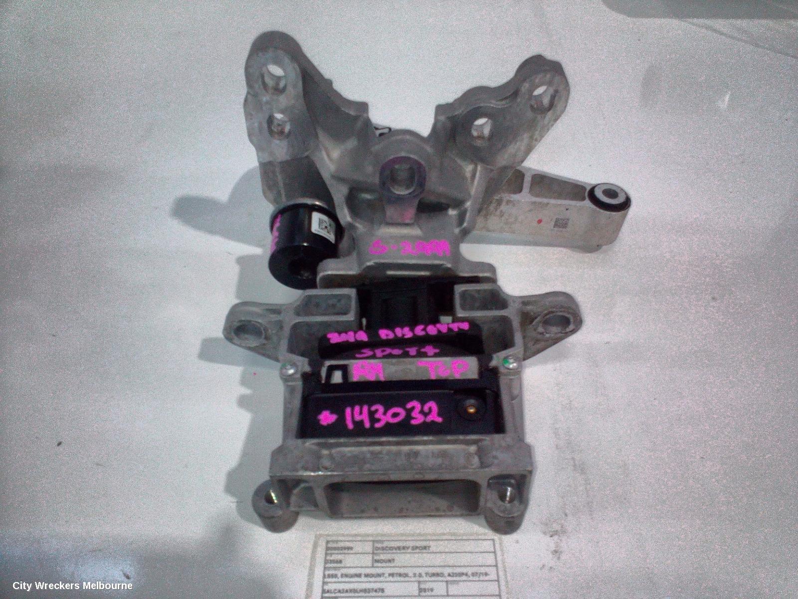LAND ROVER DISCOVERY SPORT MOUNT, L550, ENGINE MOUNT, PETROL, 2.0, TURBO, AJ20P4, 07/2019 ONWARDS - Image 1