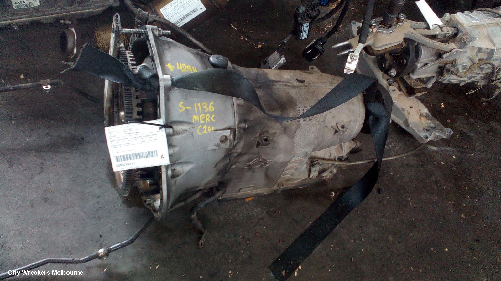 MERCEDES C CLASS TRANS/GEARBOX, AUTO, RWD, PETROL, 1.8, #204, 722.695 CODE, C200K, S/CHARGED, 07/2007 - 12/2009 - Image 2