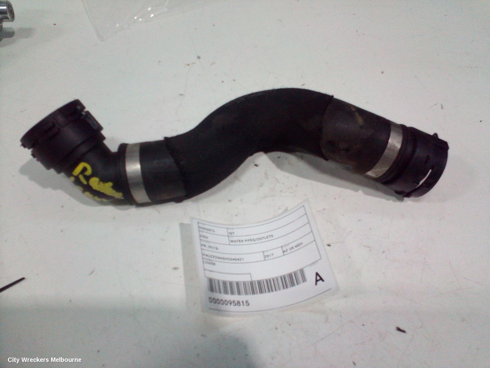 AUDI Q7 WATER PIPES/OUTLETS, 4M, 07/2015 ONWARDS - Image 1