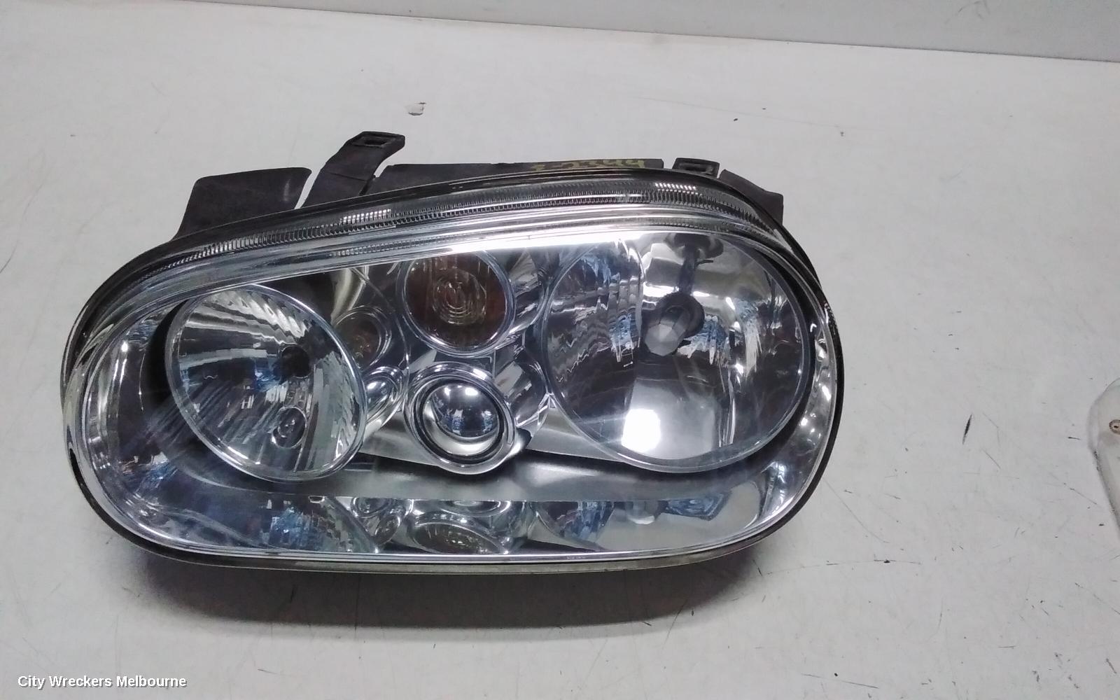 VOLKSWAGEN GOLF LEFT HEADLAMP, GEN 4, HALOGEN TYPE, 4 GLOBES, W/ FOG, 09/1998 - 06/2004 (AUS ONLY) - Image 1