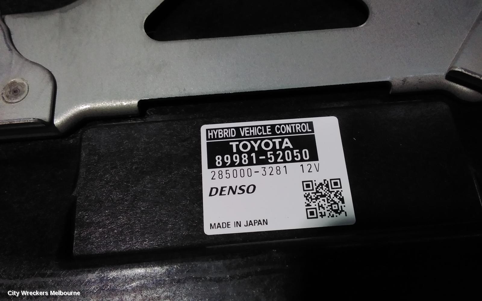 TOYOTA PRIUS ECU, NHP10R, ENGINE ECU, 1.5, PETROL, ECU ONLY, 12/2011 - 03/2020 - Image 2