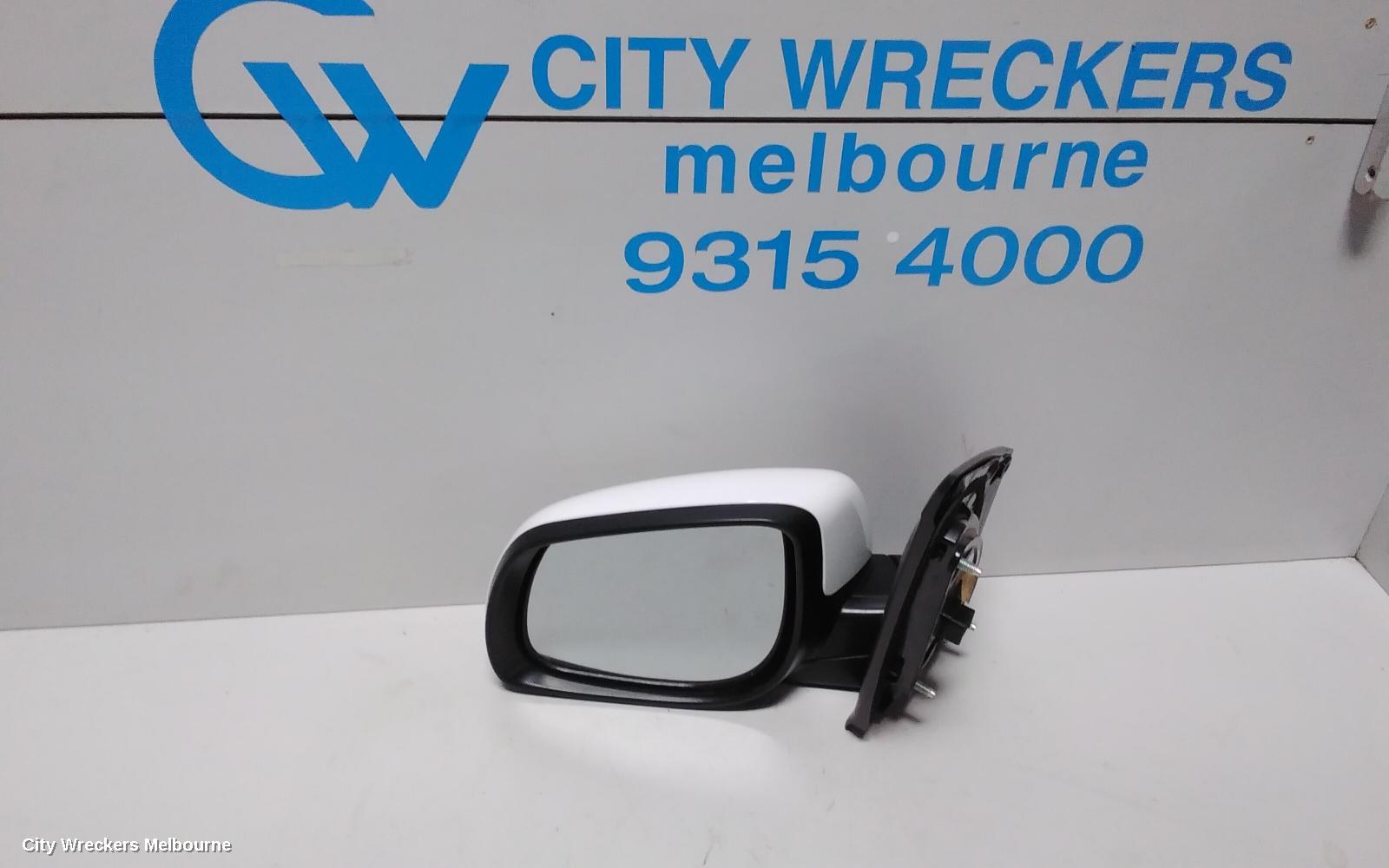 KIA PICANTO LEFT DOOR MIRROR, JA, MANUAL FOLDING TYPE, 05/2017 ONWARDS - Image 1